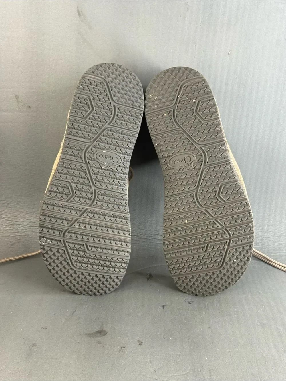 Men's Chaco Paonia Desert Chukka Boots shoes tan suede size 9